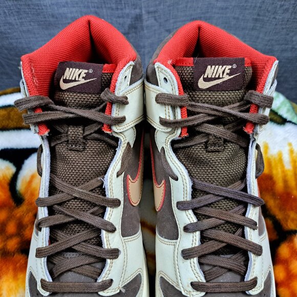 %Size 11 Nike Dunk SE High Baroque Brown Men FB8892-200 / A 17 main image 4